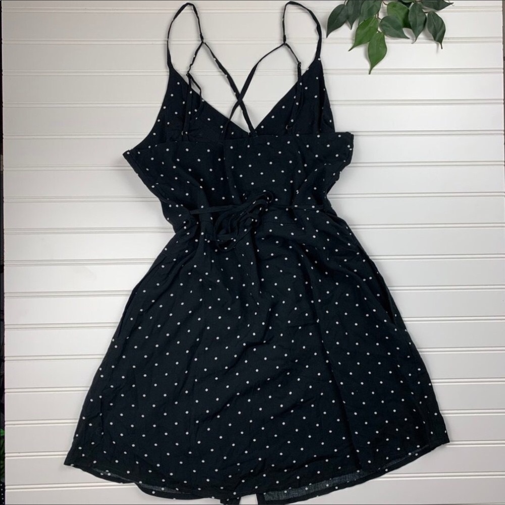 Abercrombie & Fitch black & white mini dress.